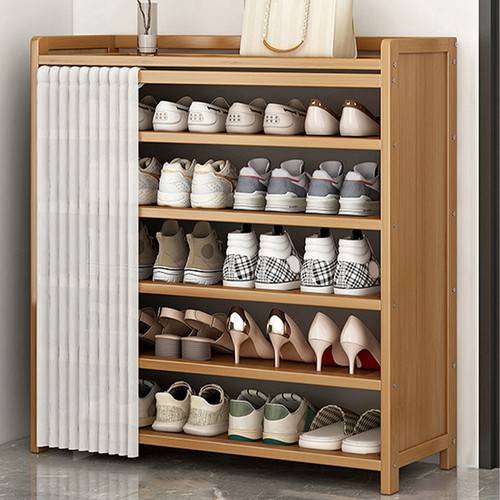 Tier wooden shoe - 6-tier, cabinet