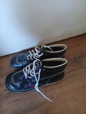 Men's Navy Blue Kicker Boots