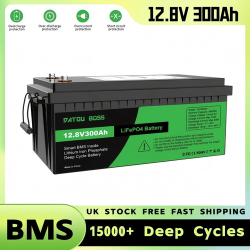 12v 300ah lifepo4 lithium - 300ah,