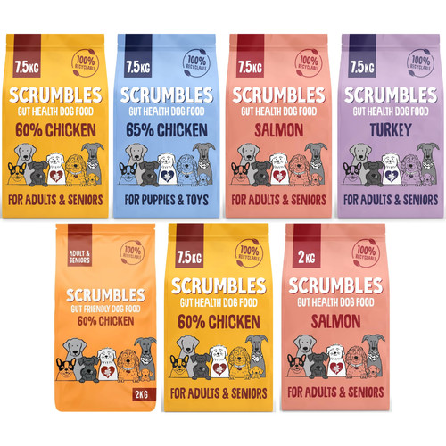 Scrumbles dry dog food with - scrumbles,