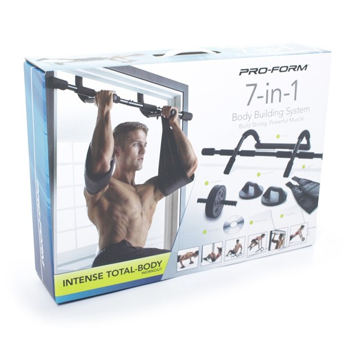 Proform 7in1 home gym door - proform, bar