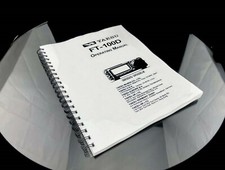 Yaesu FT-100D Micro Mobile Instruction Manual Operating Guide Coil Bound