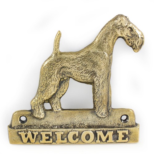 Wire fox terrier - -, brass