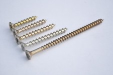 HECO-FIX-Plus 4mm Pozi Countersunk Chipboard Wood Screws A2L Yellow Plated Steel