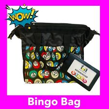 Bingo Bag Membership Payment Card Holder for Bingo Halls Sessions Clubs