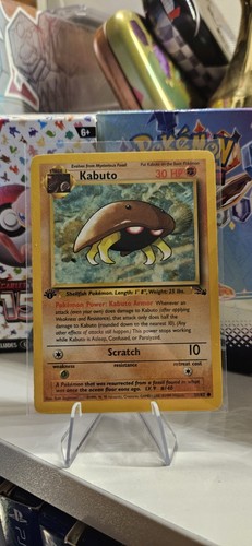 Pokémon tcg kabuto - kabuto, fossil