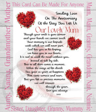 Memorial Waterproof Grave Card