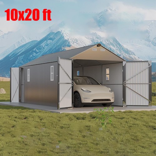 10x20 car port metal garage - ft,