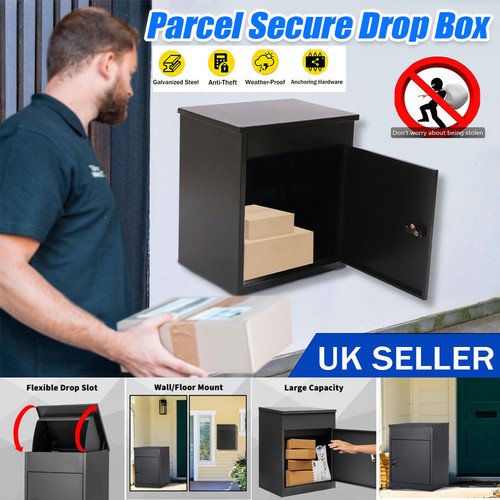 Lockable metal parcel delivery - metal,
