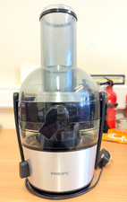 Philips Viva 800w Compact Juicer HR1867 Black, Good Condition