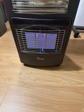 Gas and electric heater with - and,