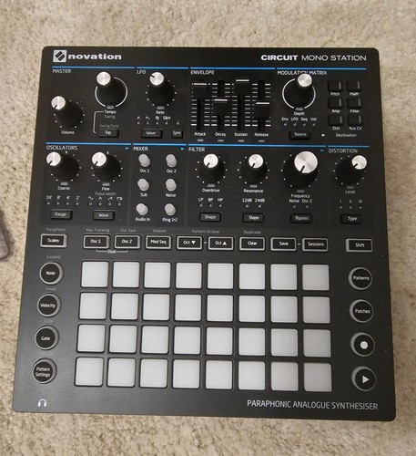 Novation circuit mono station - circuit,