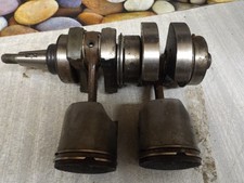 Yamaha outboard motor Crank & pistons 8/9.9/15 HP two-stroke Mod 6M4 D Used.