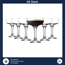 Set of 6 235ml Art Deco Coupe