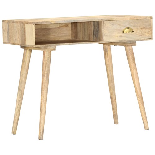 Solid mango wood console - mango, table