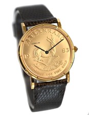 Vintage Corum 1 OZ 18K Gold
