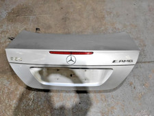 2003 MERCEDES W211 E55 AMG KOMPRESSOR BOOT LID 744 SILVER OEM