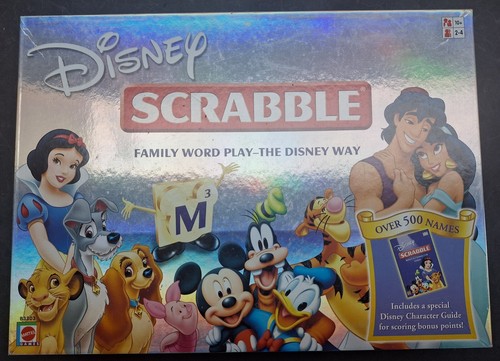 Mattel disney scrabble 2003 - disney,