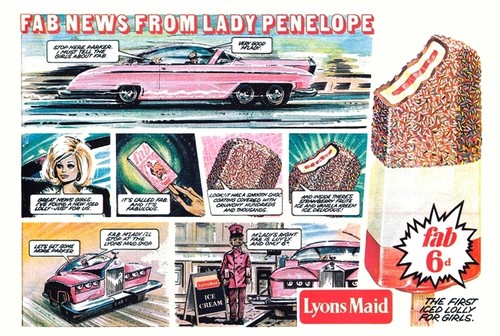 Vintage thunderbirds lady - vintage,