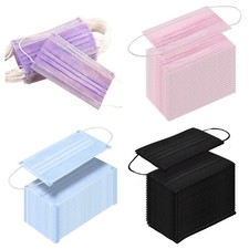 10x Colourful disposable dust