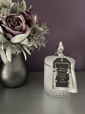 Bankside Candles -  Luxury 50cl Large Scented Soy Wax White Geo Jar Candle