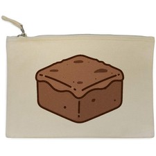 'Brownie Square' Canvas Clutch
