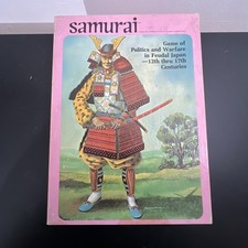 Samurai: Game of Politics and Warfare in Feudal Japan (1980) Avalon Hill (Used)