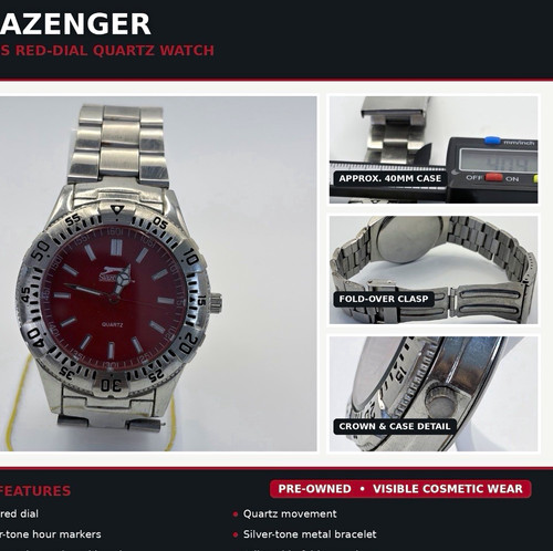 Slazenger men quartz - slazenger, men’s