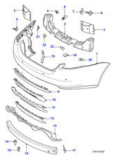Jaguar genuine spring nut - jaguar,
