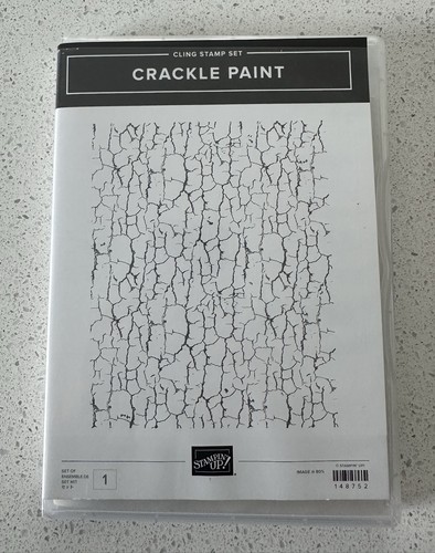 Stampin crackle paint - stampin',