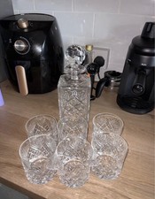 Royal doulton set crystal - of, 6