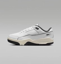 Nike Air Jordan Flight Court 6 GS White Trainers UK Size 6 EU40 US 7Y HF3333 100