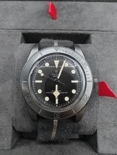 Tudor black bay - black, men's