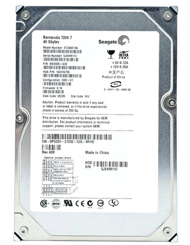 Seagate dell 40gb ide - seagate,