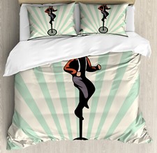 Retro Duvet Cover Set Citrus