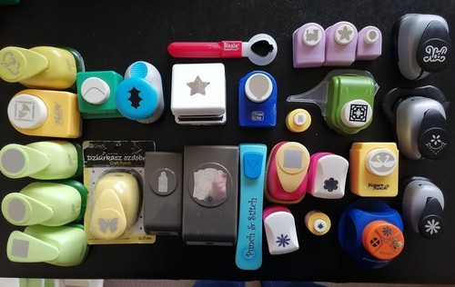 Paper punch punches various - paper, /