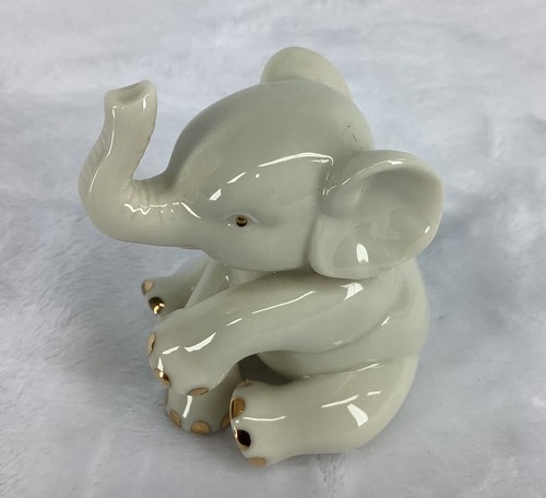 Lenox ivory gold elephant - lenox,