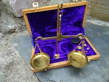 Small set brass - set, scales