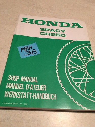 Honda spacy ch250 review - ch250,