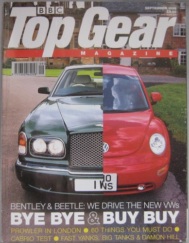 Top gear 1998 - 09/1998, featuring