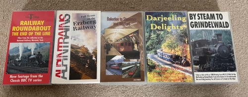 Railway vhs videos - railway,