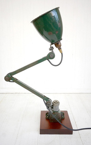 Vintage industrial wall lamp - industrial,