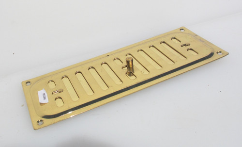 Brass ventilation grille grate - brass,