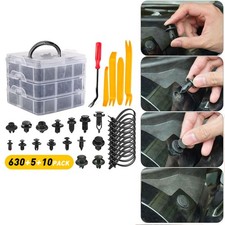 645x Car Body Plastic Rivets