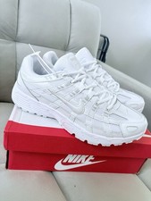 Nike 6000 triple white size - nike,