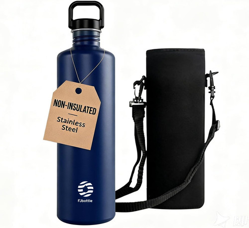 Litre water bottle stainless - 2,