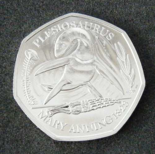 2021 plesiosaurus 50p fifty - 50p,