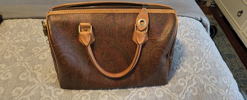 Vintage etro paisley boston - etro,
