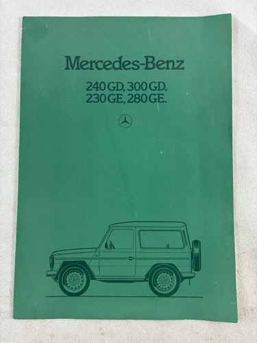 Vintage mercedes benz 240gd - mercedes-benz,