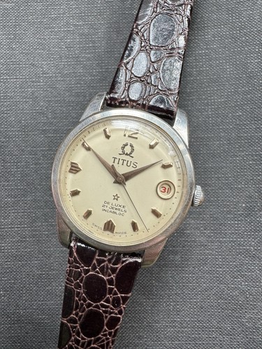Vintage titus swiss - made, mens